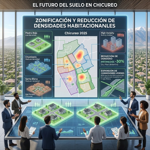 Zonificación y Reducción de Densidades Habitacionales: El Futuro del Suelo en Chicureo